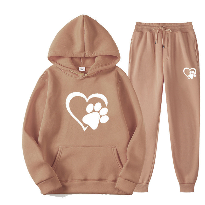 Ensemble Hoodie Imprimé Unisexe – Confort et Style Moderne